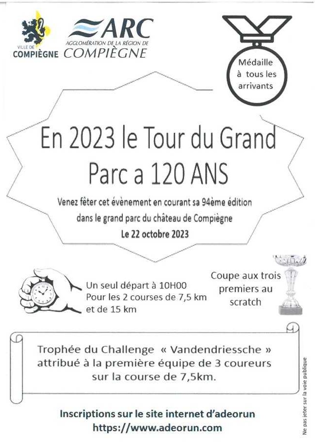 tour du grand parc compiegne